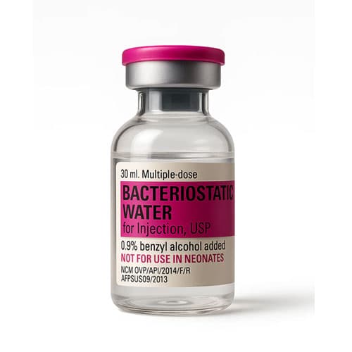 Add Bacteriostatic Water (2ml)